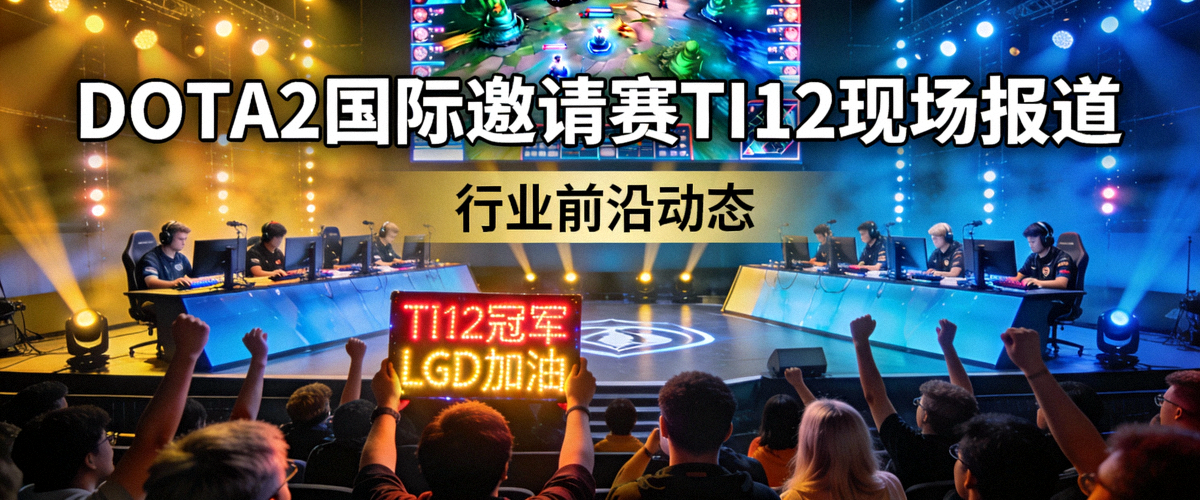 DOTA2国际邀请赛TI12现场观众与比赛画面 - 行业前沿动态报道